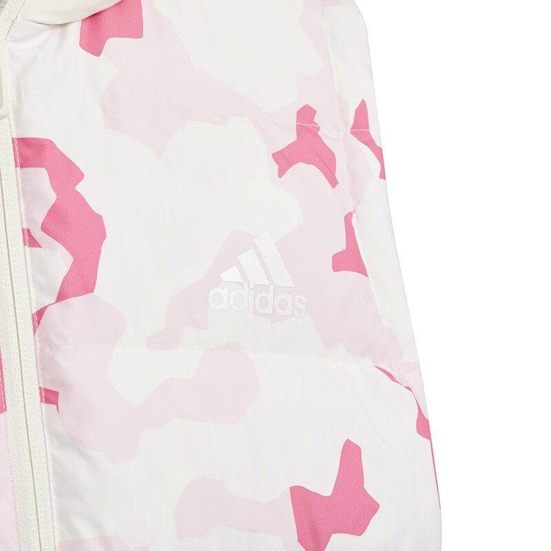 adidas Детские жилеты с капюшоном, несъемным, средней плотности HY0566