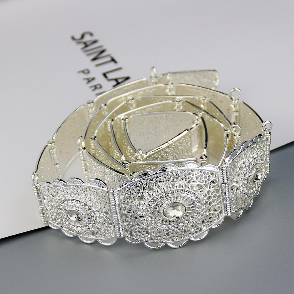 Элегантный ремень золотого цвета для женщин, круглая пряжка с кристаллами, свадебные украшения, свадебный подарок