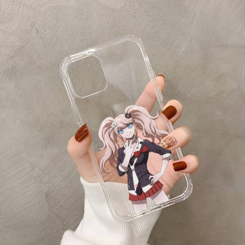 Чехол для телефона Danganronpa Junko Enoshima Monokuma для iphone 13 11 12 pro XS MAX 8 7 6 6S Plus X 5S SE 2020 XR