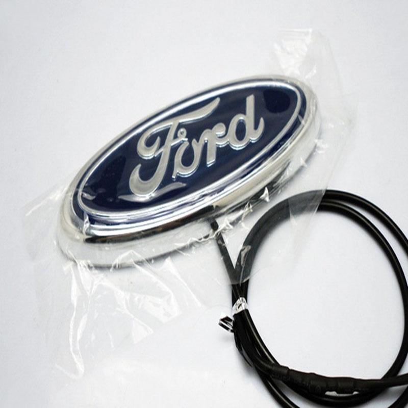 Мода Красочный 4d Автомобильный Светодиодный Задний Фонарь Логотипа Автомобиля Эмблема Значка Для Ford Fox Mondeo