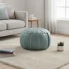 Pumpkin Shaped Footstool Seat Bag Unstuffed Pouf Cushion Cover Clothing Storage Bags  Footrest