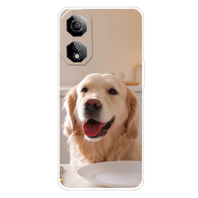 Cute Pets Paint For ZTE Nubia Neo 2 5G Case Transparent Covers Shockproof Bumper Protective Shell Plain Cases For NubiaNeo2 neo2