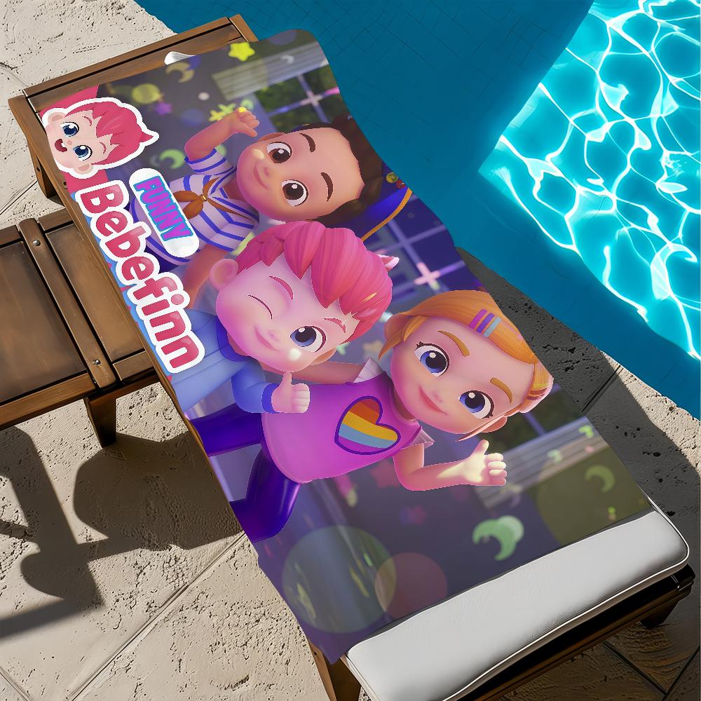Towel Beach Cartoon B-BebefinnS-ES Bath Cute Quick-Drying Lightweight Portable Sauna Camping Swim Pool Travel