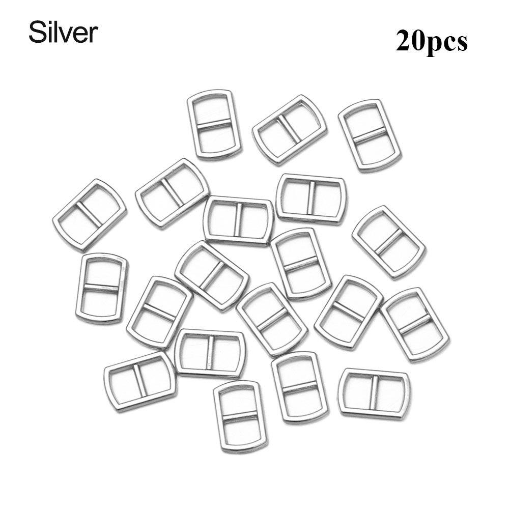 4 Colors Mini Ultra-small Diy Dolls Buckles Doll Bags Accessories Tri-glide Buckle Belt Buttons
