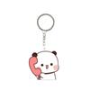 Animal Super Cute Couple Keychain Cartoon Cute Cartoon Bubu Dudu Key Chain  Car Keyring