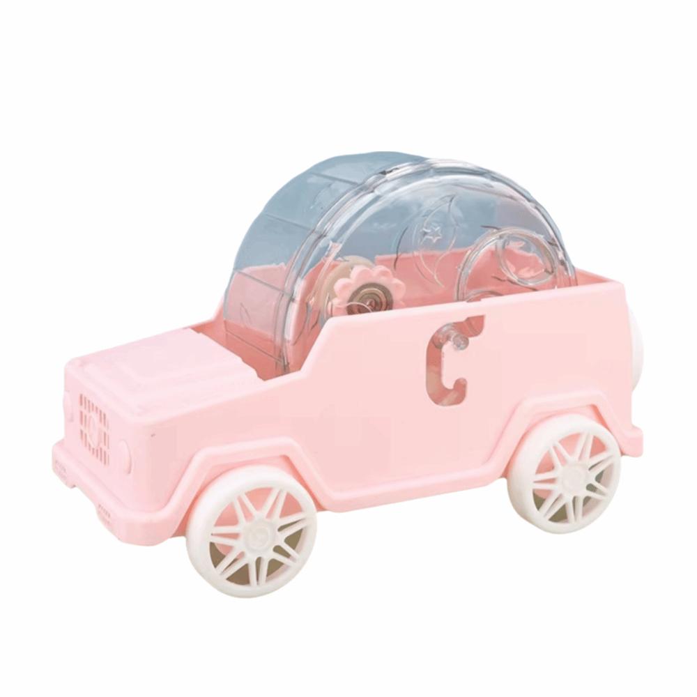 Car Shape Hamster Running Wheel Stable Hamster Wheel Toy Running Wheel Car Hamster Exercise Device