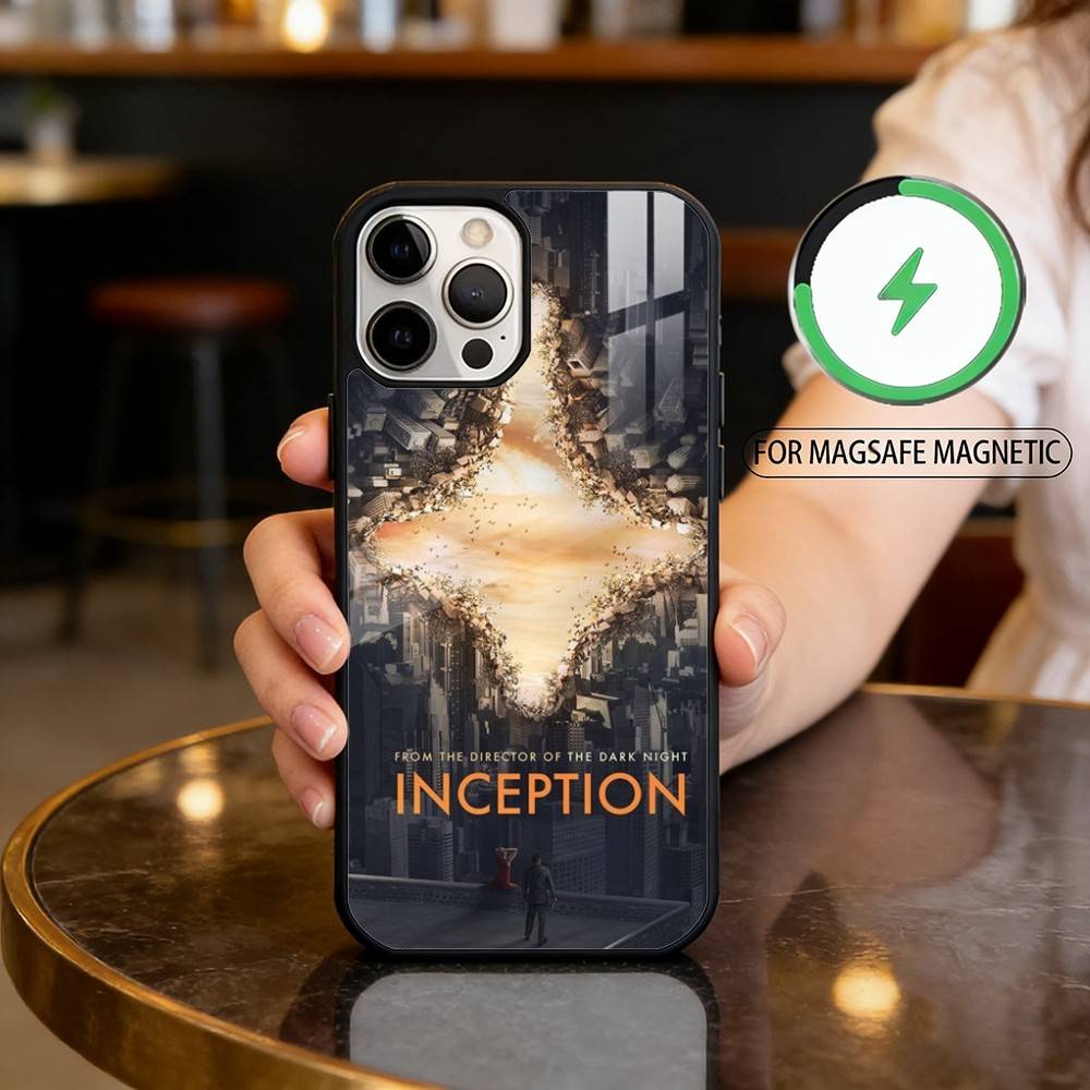 Чехол для телефона S-Space I-Inception-es Магнитный Для беспроводной зарядки Magsafe Для iPhone17,16,15,14,13,12,11 Plus,Pro Max