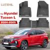 LUTEHIL Для Hyundai Tucson L 2024-2025 Всепогодные ТПЭ Коврики в Салон Коврик в Багажник Покрытие Автомобильные Аксессуары для Интерьера