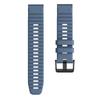 KALEBOL KLB-AWGJ-001 For Garmin Fenix 7X / 7X Pro Silicone Watch Band 26mm Concave Dot Wrist Strap