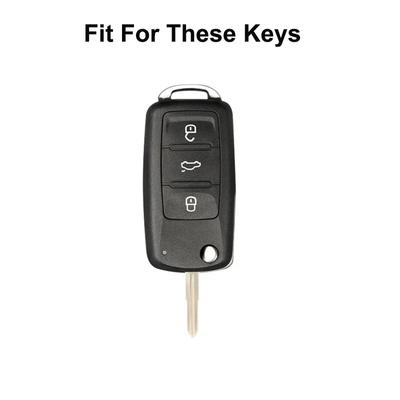 Чехол для автомобильного ключа из ТПУ для VW Volkswagen Polo Tiguan Passat B5 B6 B7 Golf 4 5 6 MK6 Jetta Lavida для Skoda Octavia
