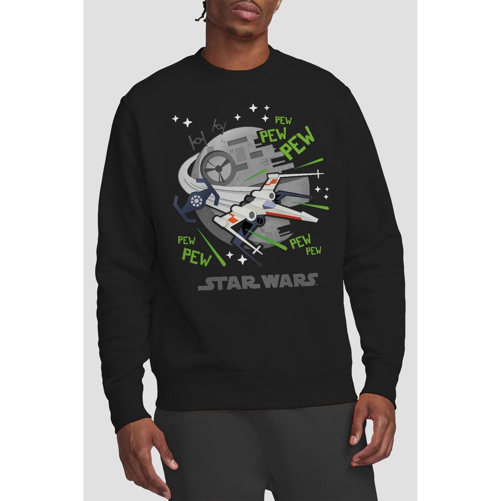 STAR WARS Унисекс для взрослых Pew Pew X-Wing Толстовка