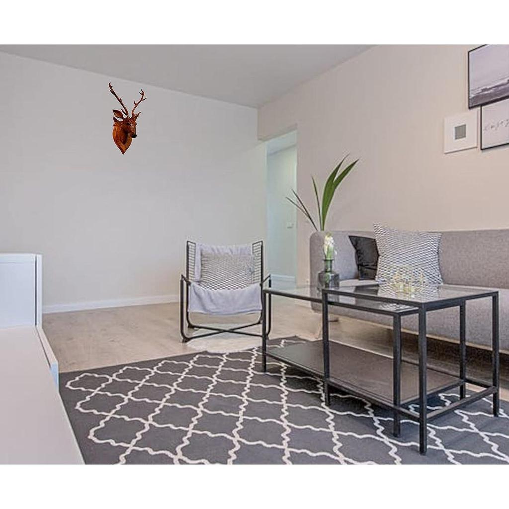 New Home Decor Item “DEER HEAD”42 Cm High (after Fitting) – Wooden Handicraft Showpieces Product for Wall Decoration.