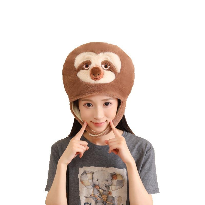 Хэллоуинская шапка-капюшон "Скорость ленивца", фотореквизит, мультяшный капюшон, фотореквизит, реквизит для выступлений