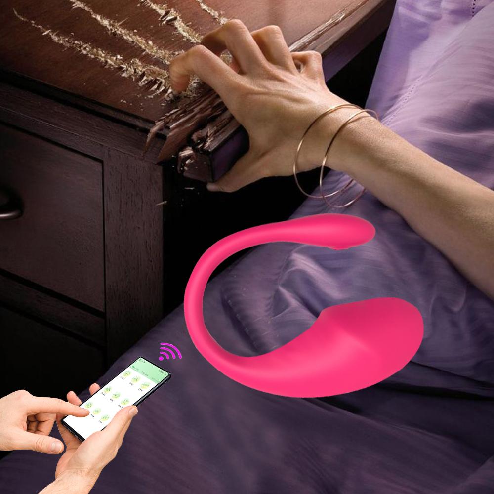Беспроводной Bluetooth-дилдо, вибратор для точки G для женщин, приложение с пультом дистанционного управления, вибрирующее яйцо, клитор, женские трусики, секс-игрушки для взрослых