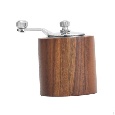 Регулируемая ручная кофемолка для дома и путешествий — деревянная мельница высшего качества