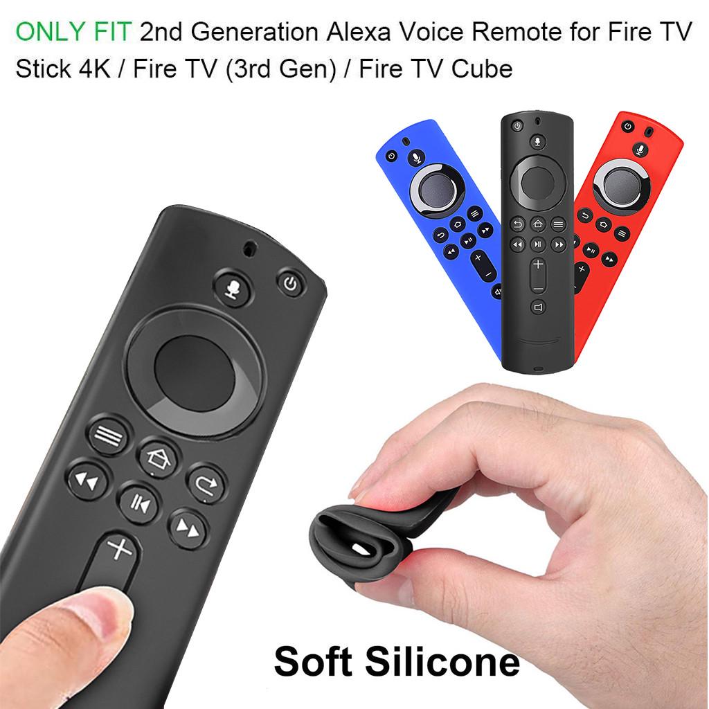 For Stick 4K TV Stick Remote Silicone Case Protective Cover Skin