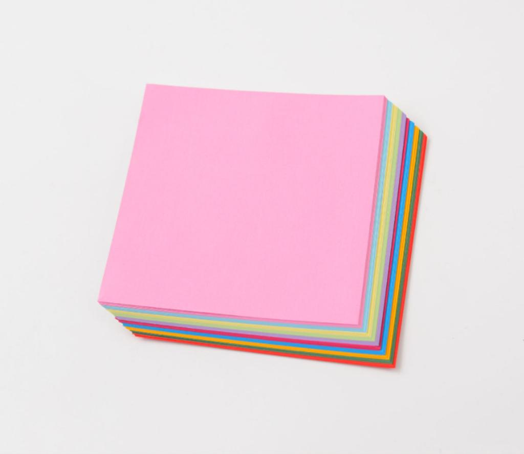100 шт. квадратная бумага для оригами, двухсторонняя однотонная складная бумага, разноцветная детская ручная работа, сделай сам, скрапбукинг, ремесленный декор