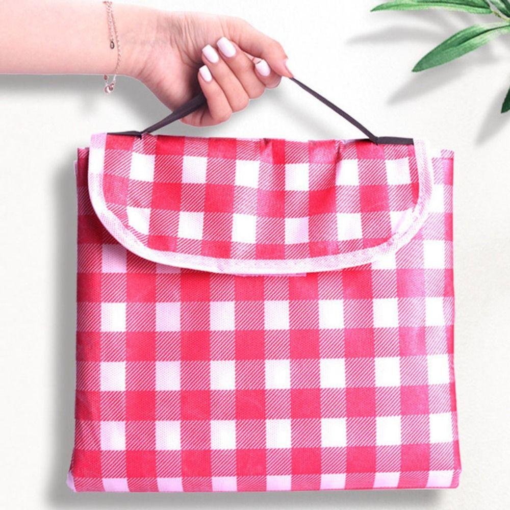 Складной коврик для пикника, водонепроницаемое походное одеяло, нетканый пляжный коврик