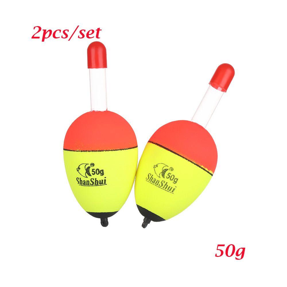 New Bobber Plastic Fishing Night Float Light Stick Ball Boia Eva Foam