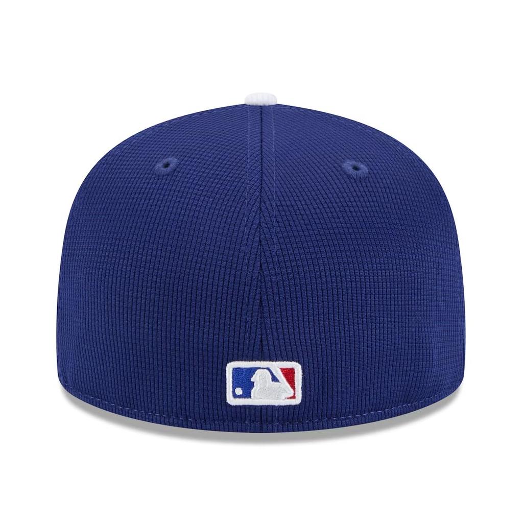 [New Era] 2025 Spring Camp Model Cap, Imported from Overseas, 59FIFTY Los Angeles Dodgers 2025 MLB SPRING TRAINING BP FITTED CAP ROYAL BLUE LOS
