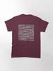Enjoy The Silence - Depeche Mode (lyrics) v.2 Classic T-Shirt
