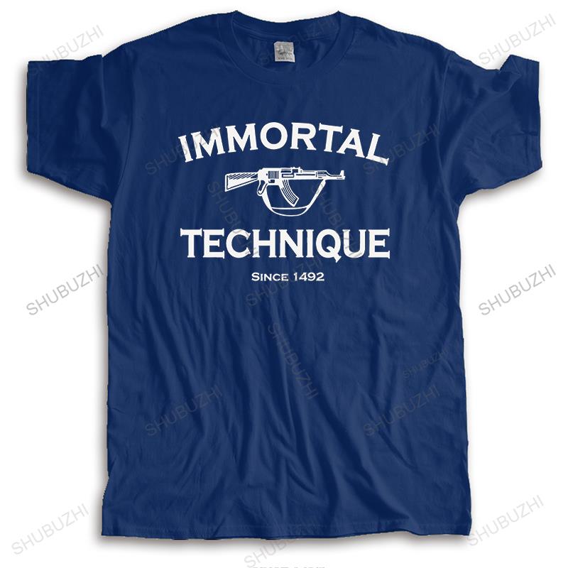 Новая футболка летняя хлопковая футболка свободный топ Immortal Technique Рэп Мужская унисекс уличная одежда топ подарок Мужская футболка с коротким рукавом