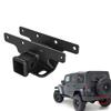 Rear Towing Trailer Hitch Receiver 2inch Steel Tow Connector Accessories 4 Door For Jeep Wrangler JK 2007-2018/JL 2018-2025