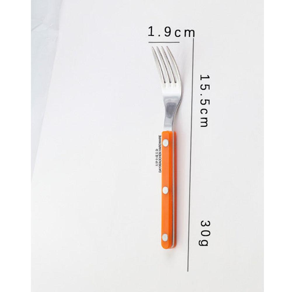 Набор столовой посуды для западного ресторана из нержавеющей стали 304, бытовой, с ручками-зажимами, нож, вилка, ложка, ручки под мрамор, нож для масла, десертная ложка