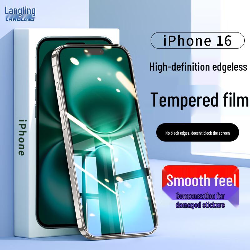 Защитные пленки премиум-класса Langling для экрана и объектива iPhone