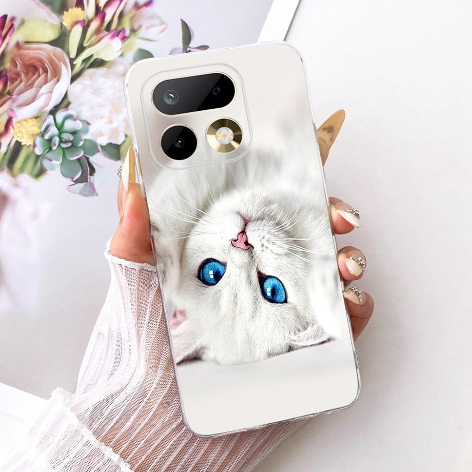 For Realme 16 Pro Pro+ Phone Case Soft Clear Silicone Cover Butterfly Dragon Cat Floral Painting Bumper RMX5121 RMX5131  Fundas