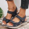 Women's 2024 Summer Platform Velcro Thick-Soled Wedge Sandals