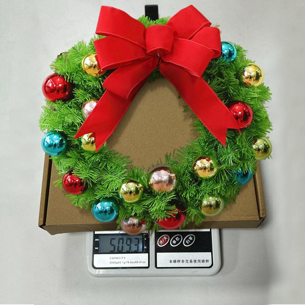 Christmas Wreath Artificial Flower Decoration Wreath Door Hanging Wall Hanging