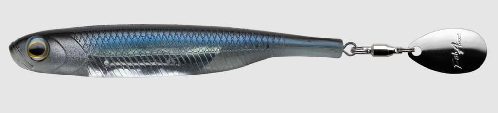 Fish Arrow Soft Lure Flash J Spin 4 Inch 3 Piece Per Pack 04 (8932)