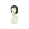 BACKYARD FAMILY Priscilla Hat Wig, Relax Round Mushroom, BO-05, TDB/Heat-Resistant Dark Brown