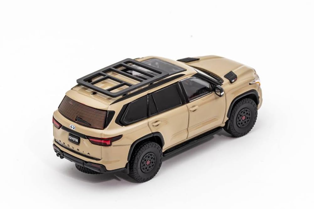 Gaincorp Products Toyota Sequoia TRD PRO Matt Yellow Finished Product 1/64 - (LHD) -