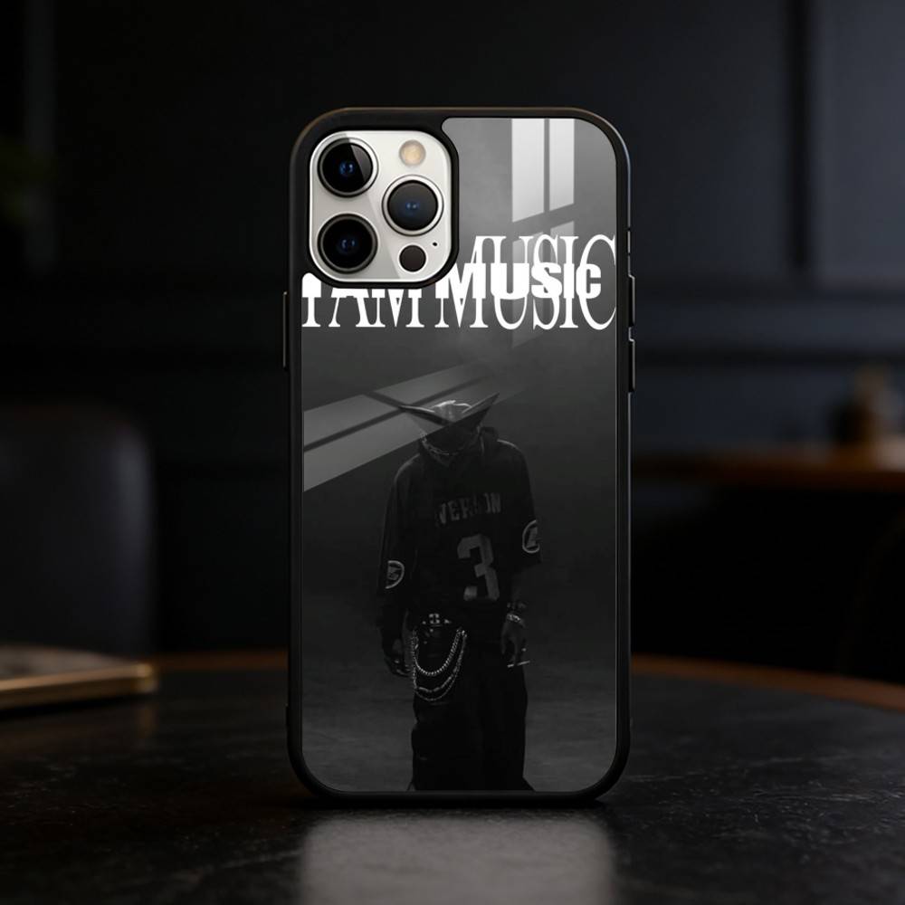 Я МУЗЫКА Чехол для телефона P-Playboi Carti Для iPhone 17,16,15,14,13,12,Plus,Pro,Max Для Магнитной Беспроводной Зарядки