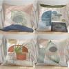 Modern Abstract Style Pillowcase Spring Decorative Pillow Cushion Cover Household Products