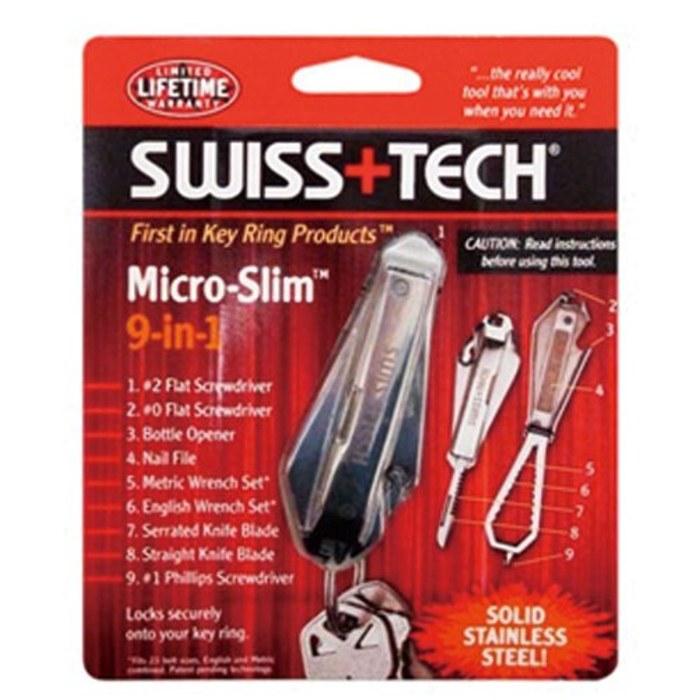 SWISS+TECH Microslim 9-в-1 12459 Серебристый