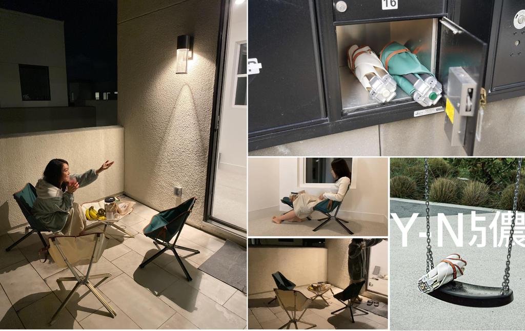 Складной стул-трансформер Yunonglive Lander Chair Складной стул для улицы Полная установка за 5 секунд Компактное хранение Вес корпуса Грузоподъемность 150 кг Первый