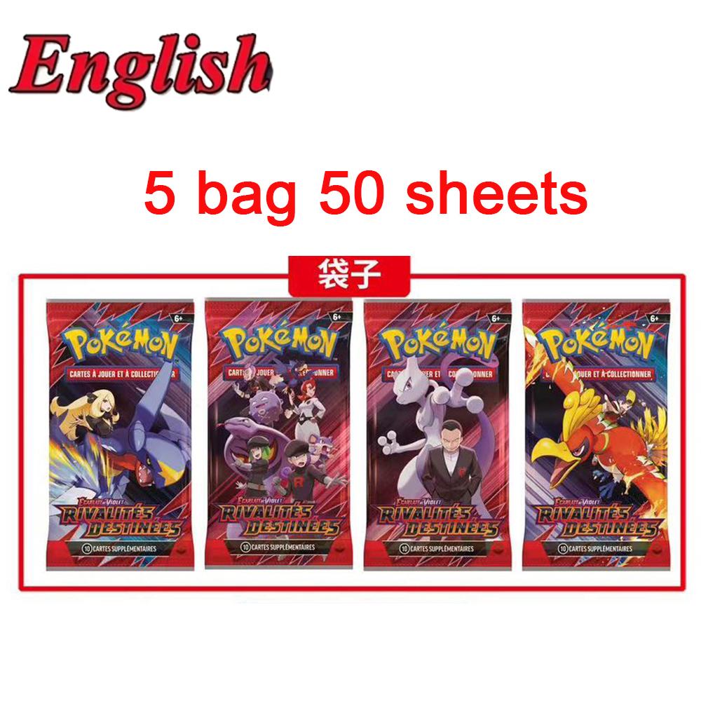 Набор из 42 карточек покемонов MEGA EVOLUTION для игр и сражений, Lost Origin Pokemons Box с изображением Пикачу из аниме, коллекционные карточки с покемонами, разработанные для детей.