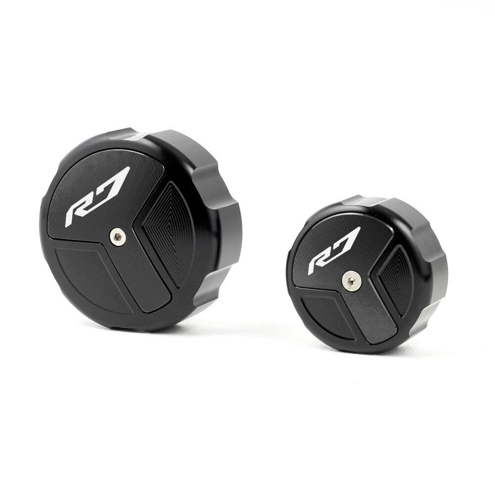 Аксессуары для мотоциклов, крышка бачка тормозной жидкости с ЧПУ, крышка цилиндра для YAMAHA YZFR7 YZF-R7 YZF R7-2022