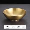 Вутуо Ретро Золотая Миска для Лапши и Салата