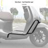 Бампер для мотоцикла Suzuki US125, Защита от падения, Передние и задние защитные дуги с гальваническим покрытием, Детали багажника