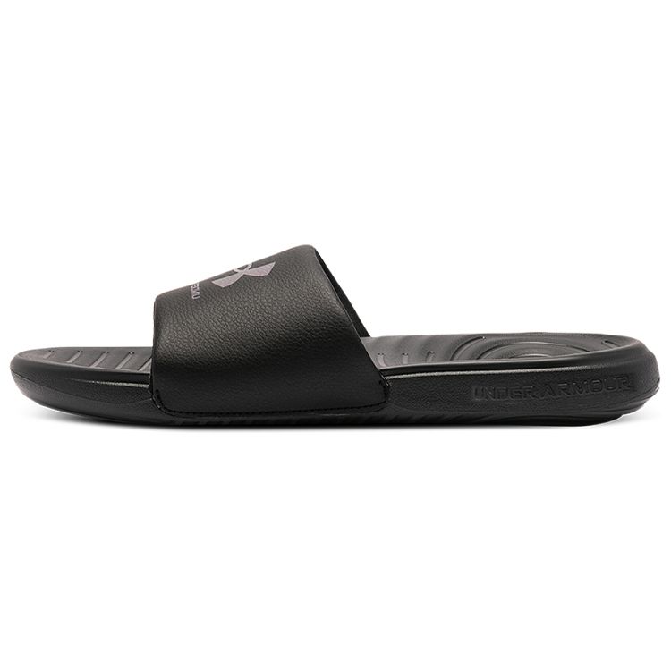 Under Armour Ansa Graphic Logo Comfortable Versatile Quick-Dry Slide Sandals Men Footwear Black 3024435-002