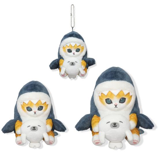 Милая плюшевая игрушка-акула-кошка для украшения дома, декоративный компаньон, успокаивающая детскую кошку-акулу 2 дюйма