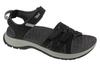 Teva W Tirra Sport Leather Sandals, Womens black Sandals