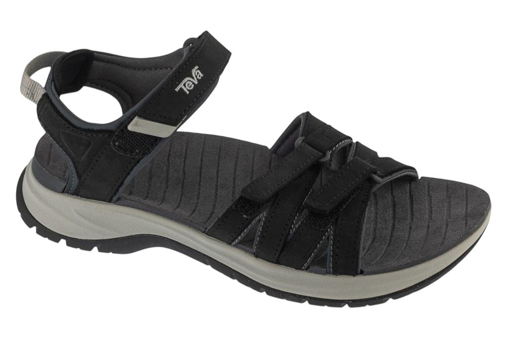 Teva W Tirra Sport Leather Sandals, Womens black Sandals