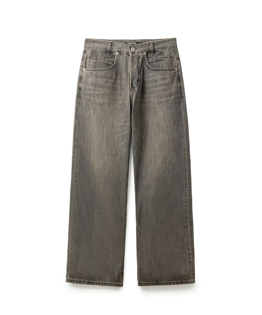 Haechinglum Regular Selvedge Jeans Slub Vintage Gray