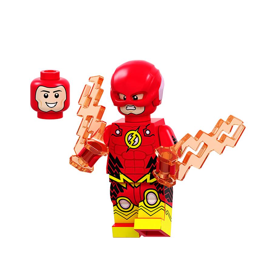16 Стилей DC Лига Легенд Воин Рыцарь Минифигурка Строительные Блоки Игрушка