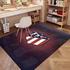 Atletico Madrid Print Rug, Washable Floor Carpet, For Entryway Dorm Laundry Room Office Study, Home Decor Birthday Christmas Gift